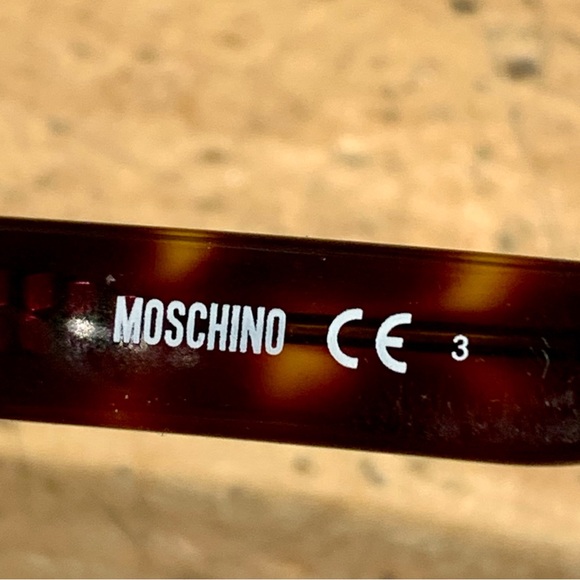 Moschino used sunglasses-Women-in good condition tortoise shell brown - Picture 8 of 8